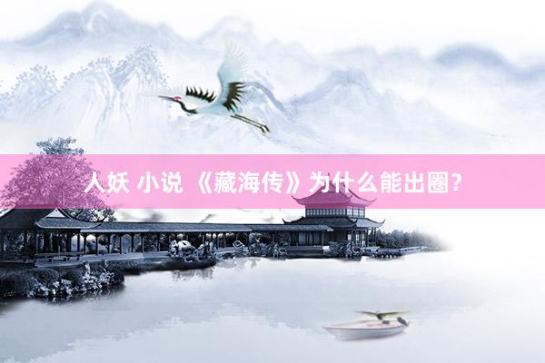 人妖 小说 《藏海传》为什么能出圈？